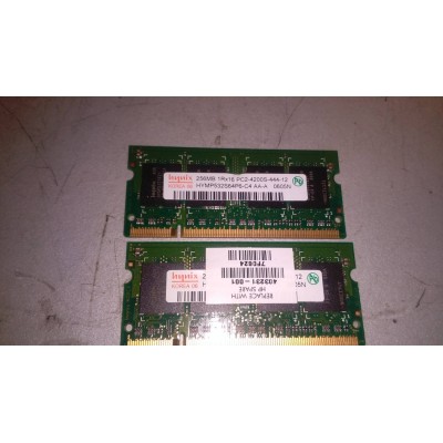 HP Pavilion zd8000-zd8305ea RAM 2X256